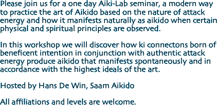 Please join us for a