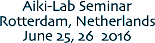 Aiki-Lab Seminar
