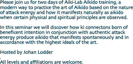 Please join us for a